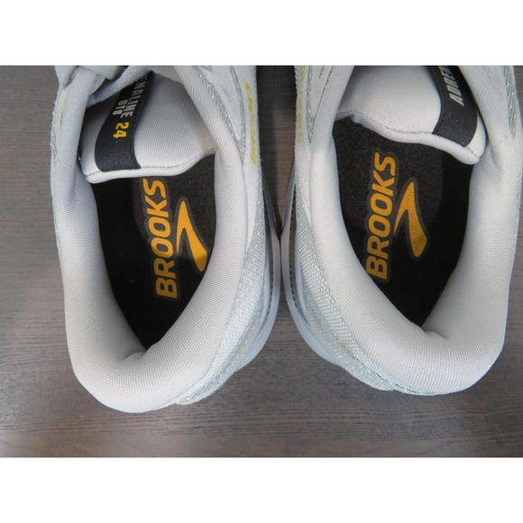 Brooks Adrenaline GTS 24 Shoes Mens Size 9 Gray Running Sneakers 1104371D084 Gym main image 9